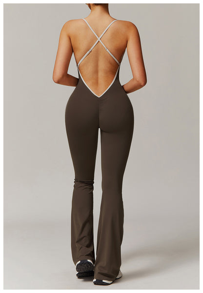 FlexCross Flare Jumpsuit