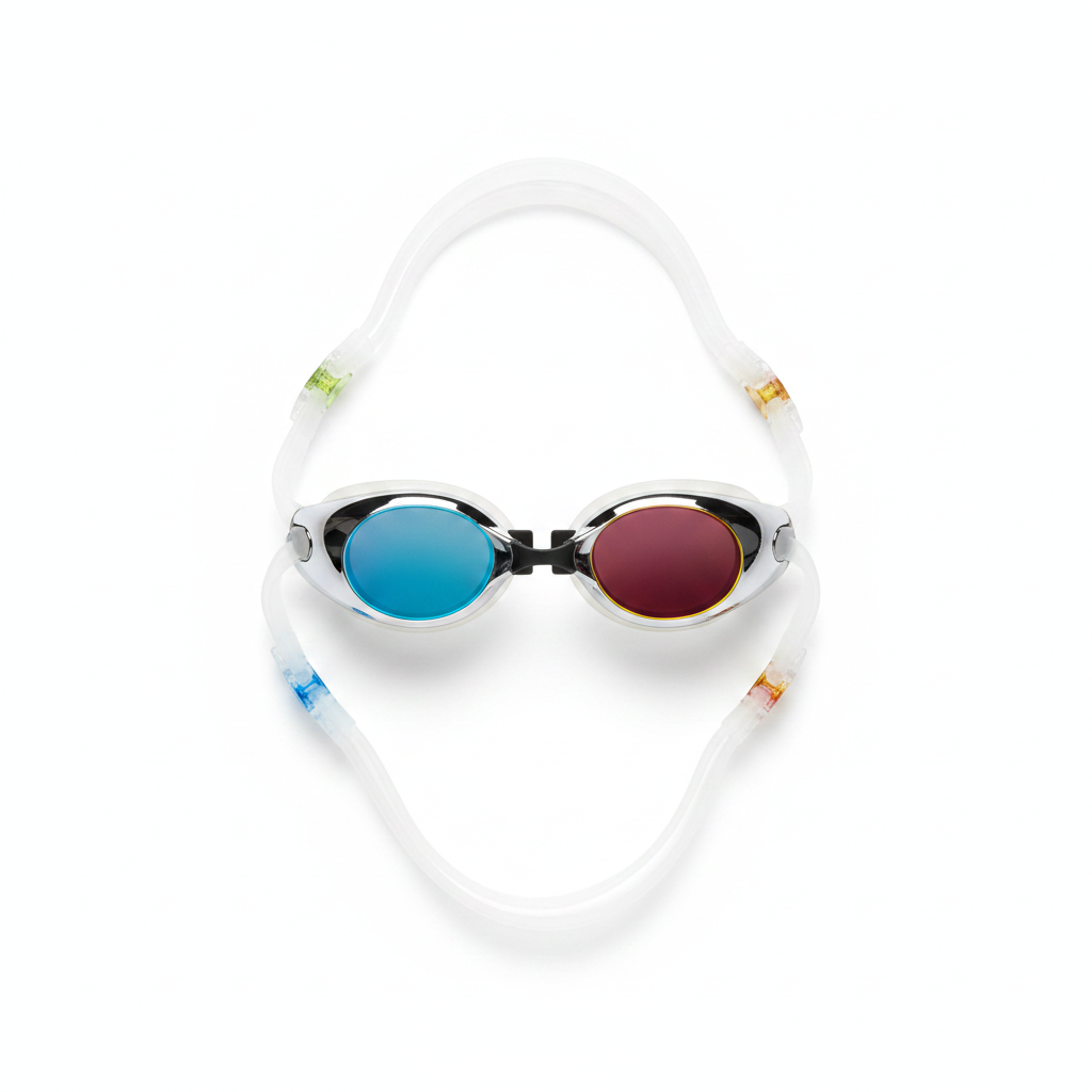 AquaPro Anti-fog Sprint Blue Goggles
