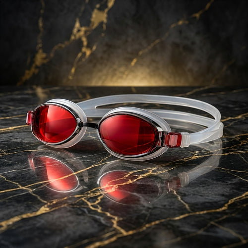 AquaPro Full-view anti-fog swimming goggles